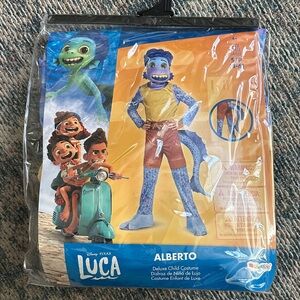 Disguise Luca Alberto Kids Costume - Blue and Yellow